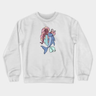 Shark Mermaid Crewneck Sweatshirt